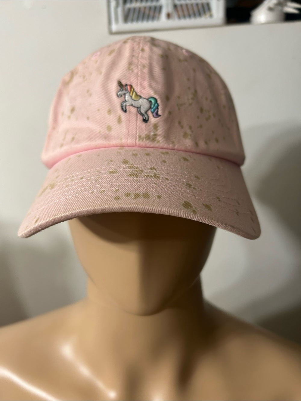 Pink Unicorn Baseball Cap